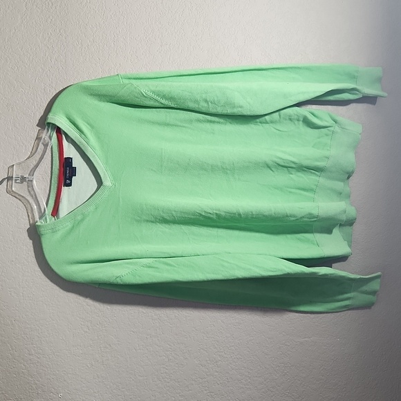 Daniel Cremieux Other - Cremieux Sweater Mens Classic Size XL Green Padded Elbows Cotton V Neck